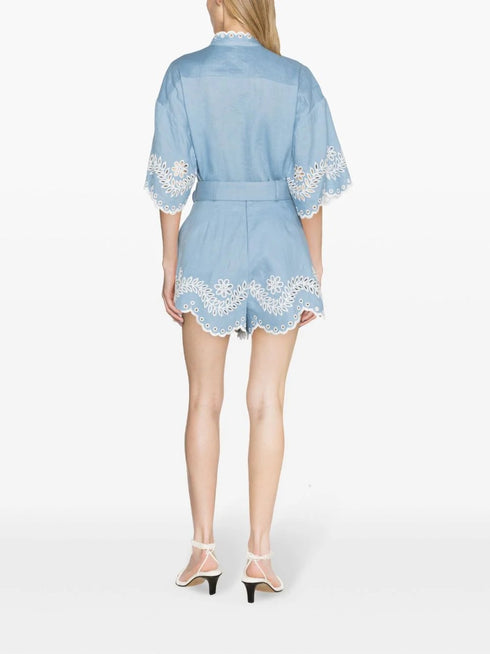 Junie Embroidered Short