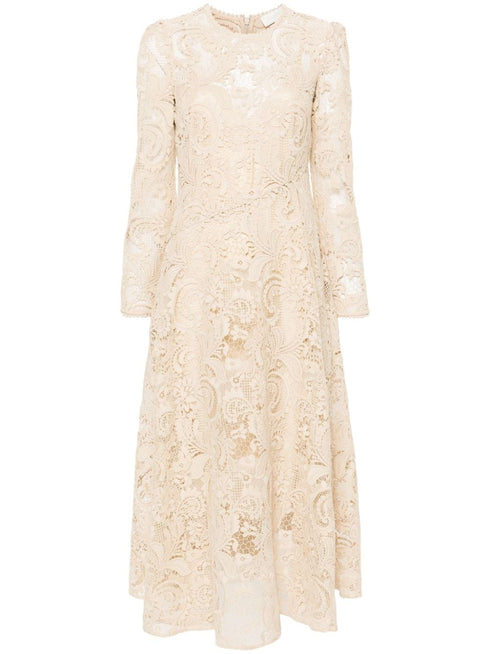 Waverly Lace Midi Dress