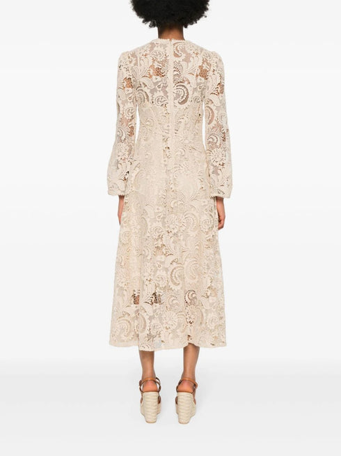 Waverly Lace Midi Dress