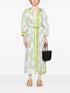 CHECKMATE LINEN SHIRTDRESS