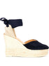 heart-shaped wedge espadrilles