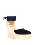 heart-shaped wedge espadrilles