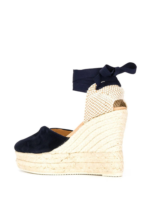 heart-shaped wedge espadrilles