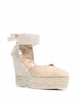 heart-shaped wedge espadrilles