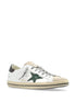 SUPER STAR LEATHER UPPER AND STAR SUEDE TOE LIZARD PRINTED HEEL