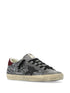 SUPER STAR GLITTER UPPER SUEDE TOE LEATHER STAR AND HEEL