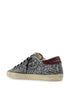 SUPER STAR GLITTER UPPER SUEDE TOE LEATHER STAR AND HEEL
