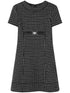 DRESS SMALL WOOL CHECK
