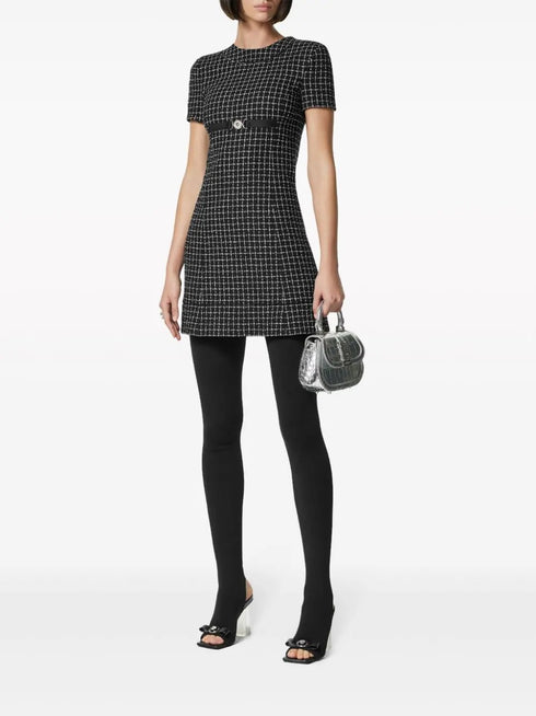 DRESS SMALL WOOL CHECK