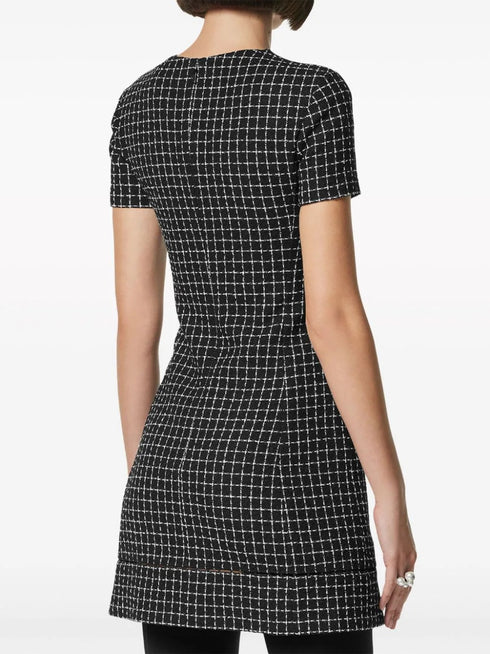 DRESS SMALL WOOL CHECK