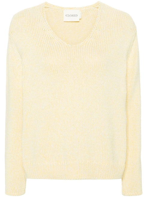 open v neck long sleeve