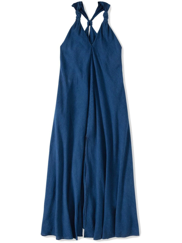 maxi dress knotted straps