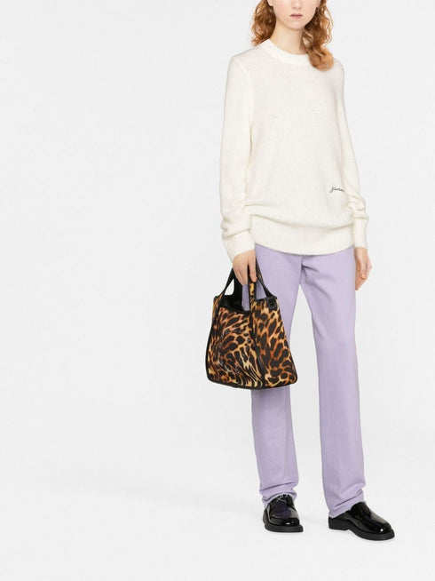 Brushed Alpaca O- Neck