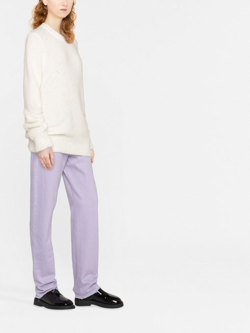 Brushed Alpaca O- Neck