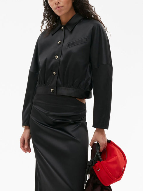 Double Satin Short Jacket