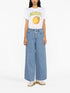 Heavy Denim Wide Drawstring Jeans