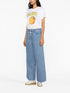 Heavy Denim Wide Drawstring Jeans
