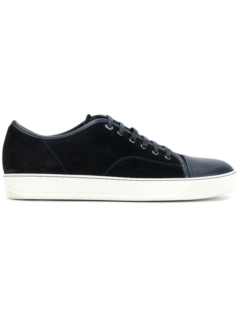 SUEDE AND NAPPA CAPTOE LOW