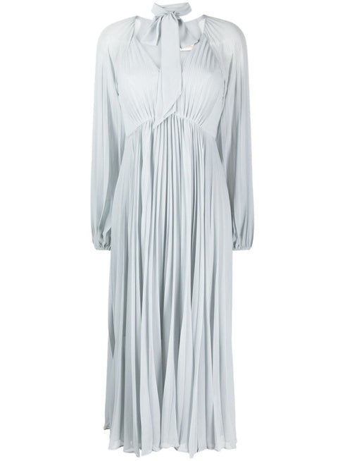 Sunray Pleated Midi Dress