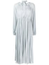 Sunray Pleated Midi Dress
