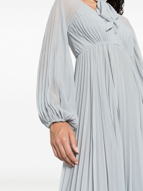 Sunray Pleated Midi Dress