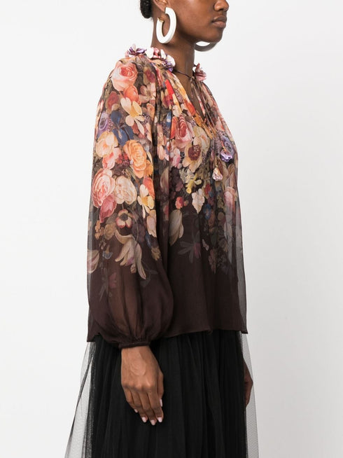 Luminosity Floral Blouse