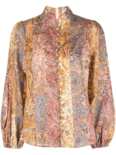 Luminosity Paisley Blouse