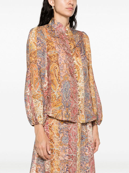Luminosity Paisley Blouse