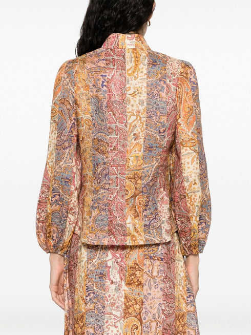 Luminosity Paisley Blouse