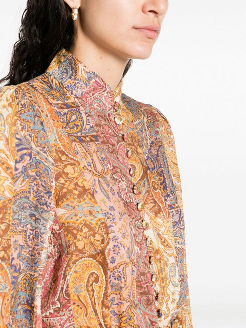 Luminosity Paisley Blouse