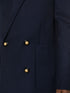 TWILL DB BLAZER JACKET W/ MONOGRAM LINING