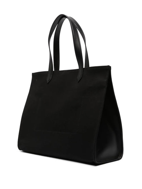 B-ARMY SHOPPER MEDIUM-CANVAS&LEATHER